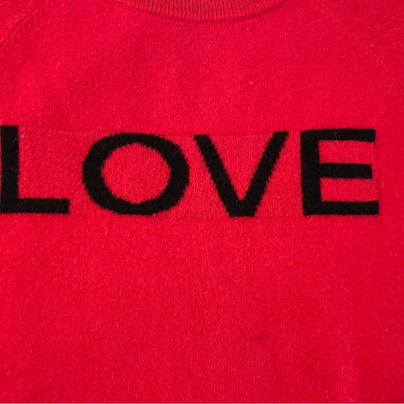 Philosophy red cashmere sweater, perfect for the holidays.  Its very soft! - Picture 6 of 6